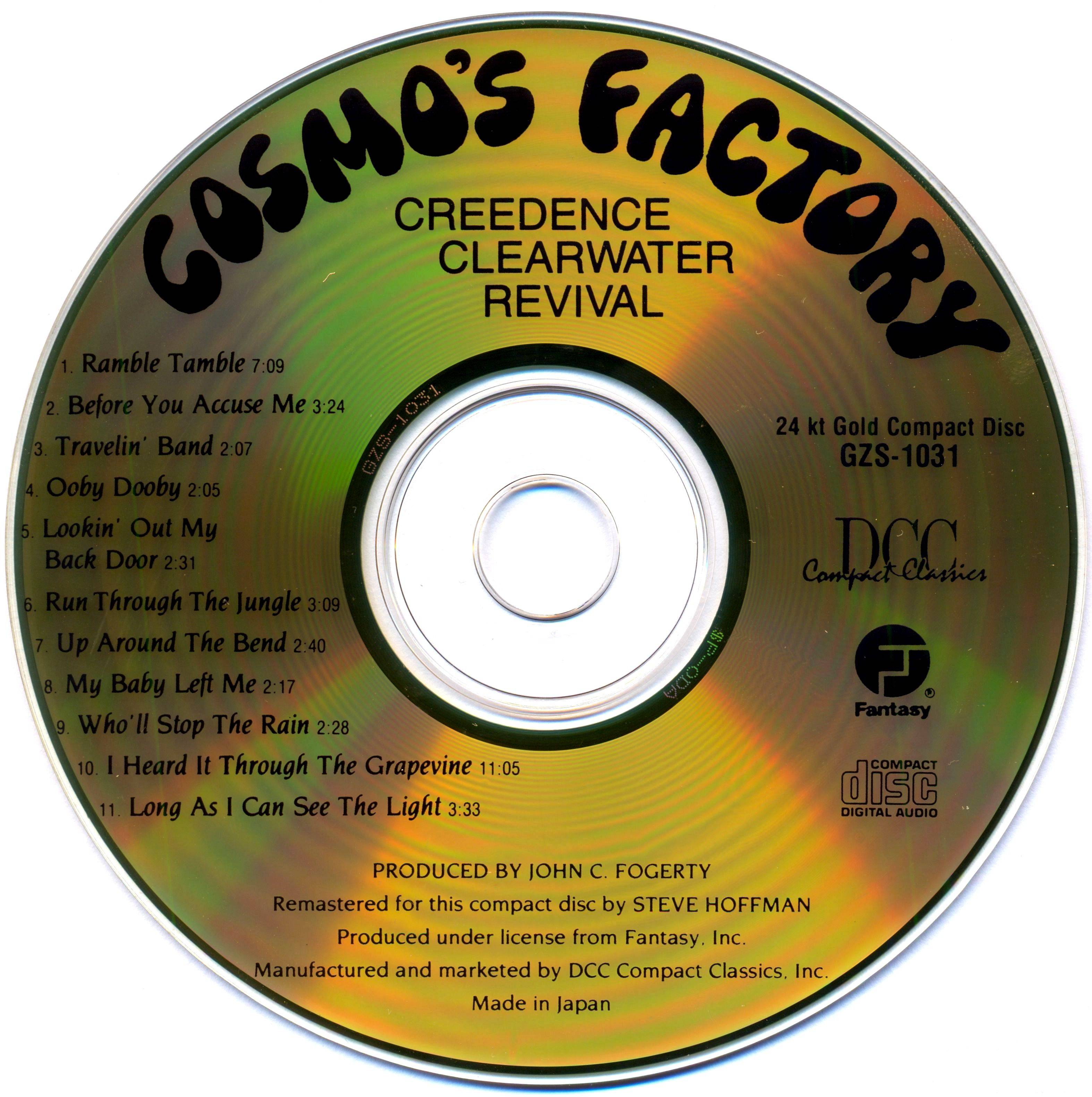 Creedence Clearwater Revival Cosmos Factory : CD US